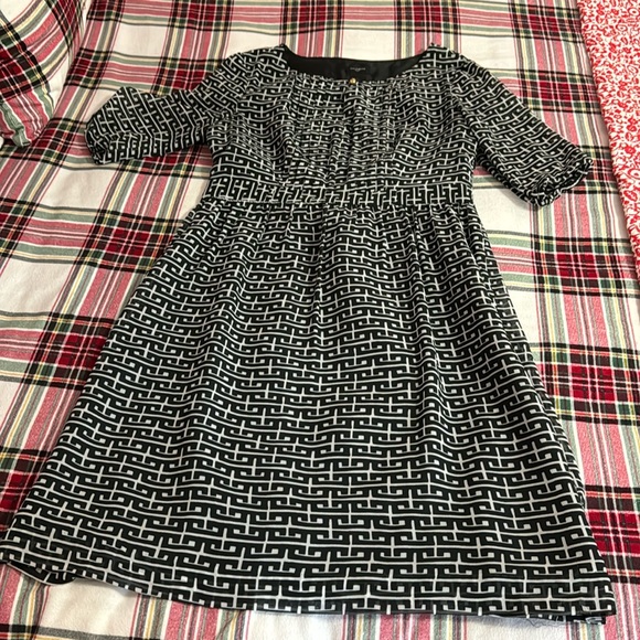 Ann Taylor black and white dress - Picture 1 of 3